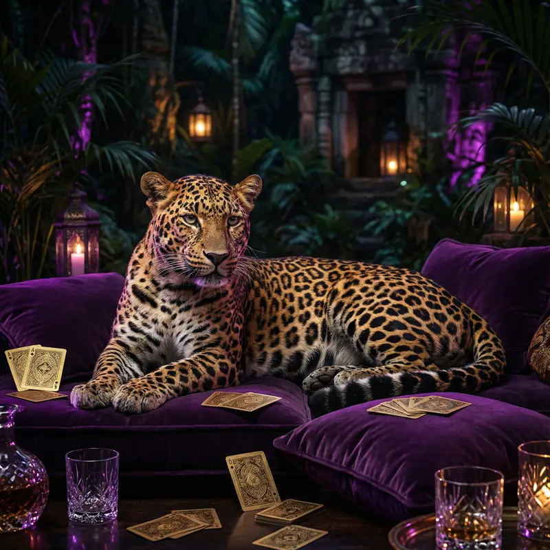 Leopardo elegante - Bacará Betinia